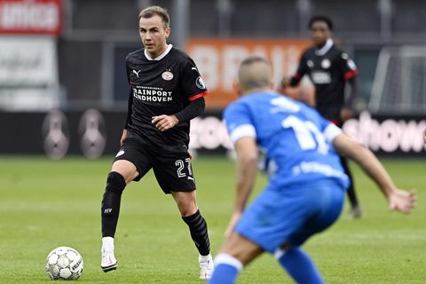 Mario Götze im Trikot des PSV Eindhoven