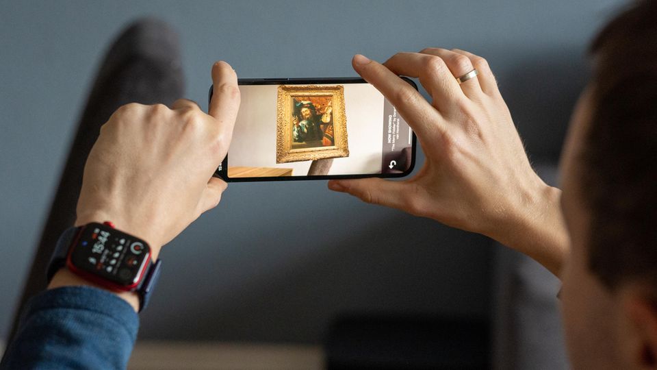 Apple: Würde das Bild an der Wand gut aussehen? Mit AR-Apps kann man virtuell den Probelauf wagen Würde das Bild an der Wand gut aussehen? Mit AR-Apps kann man virtuell den Probelauf wagen
