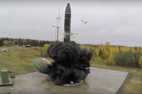 Die russische "Avangard"-Hyperschallrakete