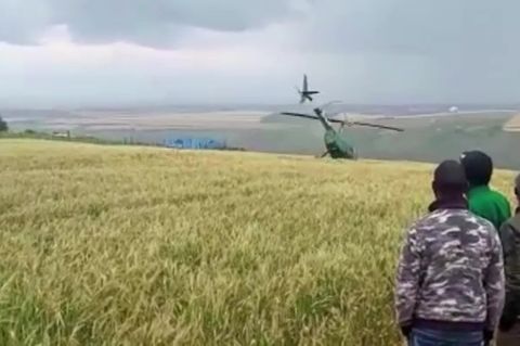 Helikopterabsturz in Kenia