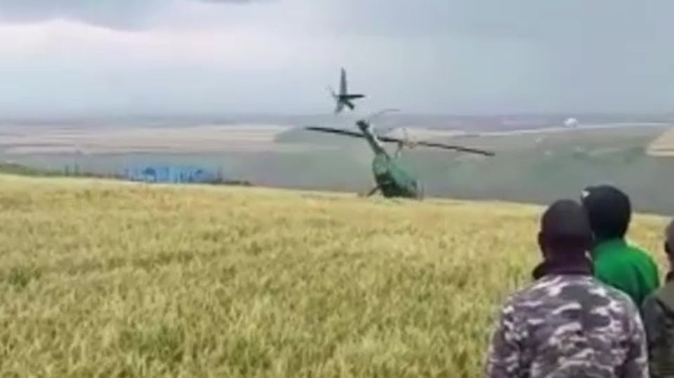 Helikopterabsturz in Kenia