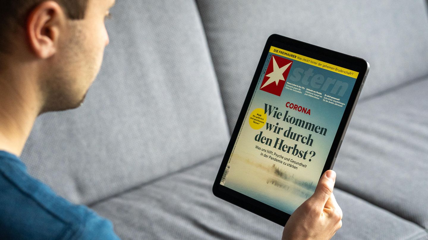 Mit 10,9 Zoll Bildschirmdiagonale eignet sich das iPad Air prima zum Lesen von digitalen Zeitschriften.