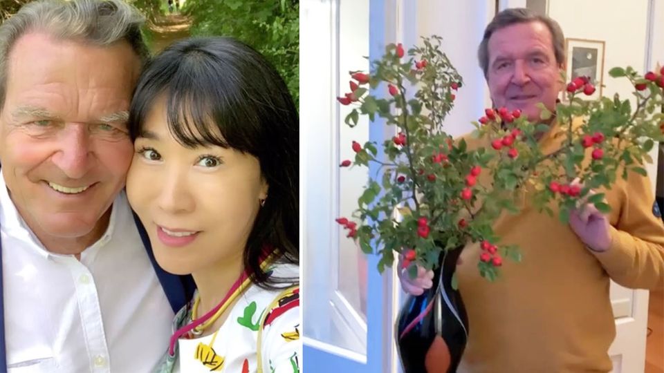 Gerhard Schröder erklärt den Herbst