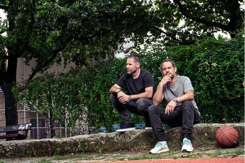 Moritz Bleibtreu und Emek Kavukcuoglu in St. Georg, Hamburg