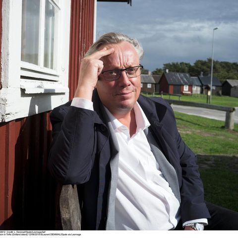 Portrait von Jonas Jonasson in Tofta auf der schwedischen Insel Gotland.