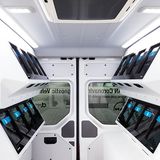 Im MAN Corona Testmobil befinden 16 Analysegeräte