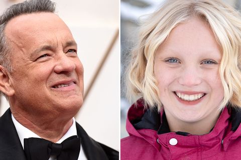 Tom Hanks und Helena Zengel