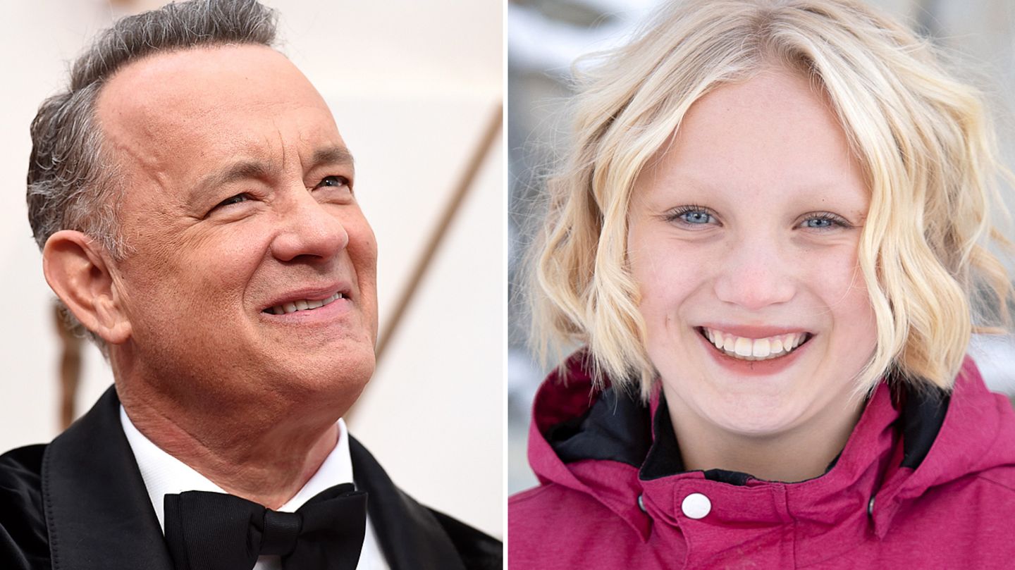Tom Hanks und Helena Zengel