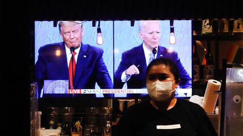 Donald Trump Joe Biden TV-Duell