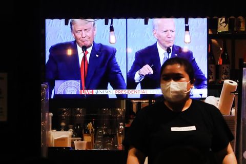 Donald Trump Joe Biden TV-Duell