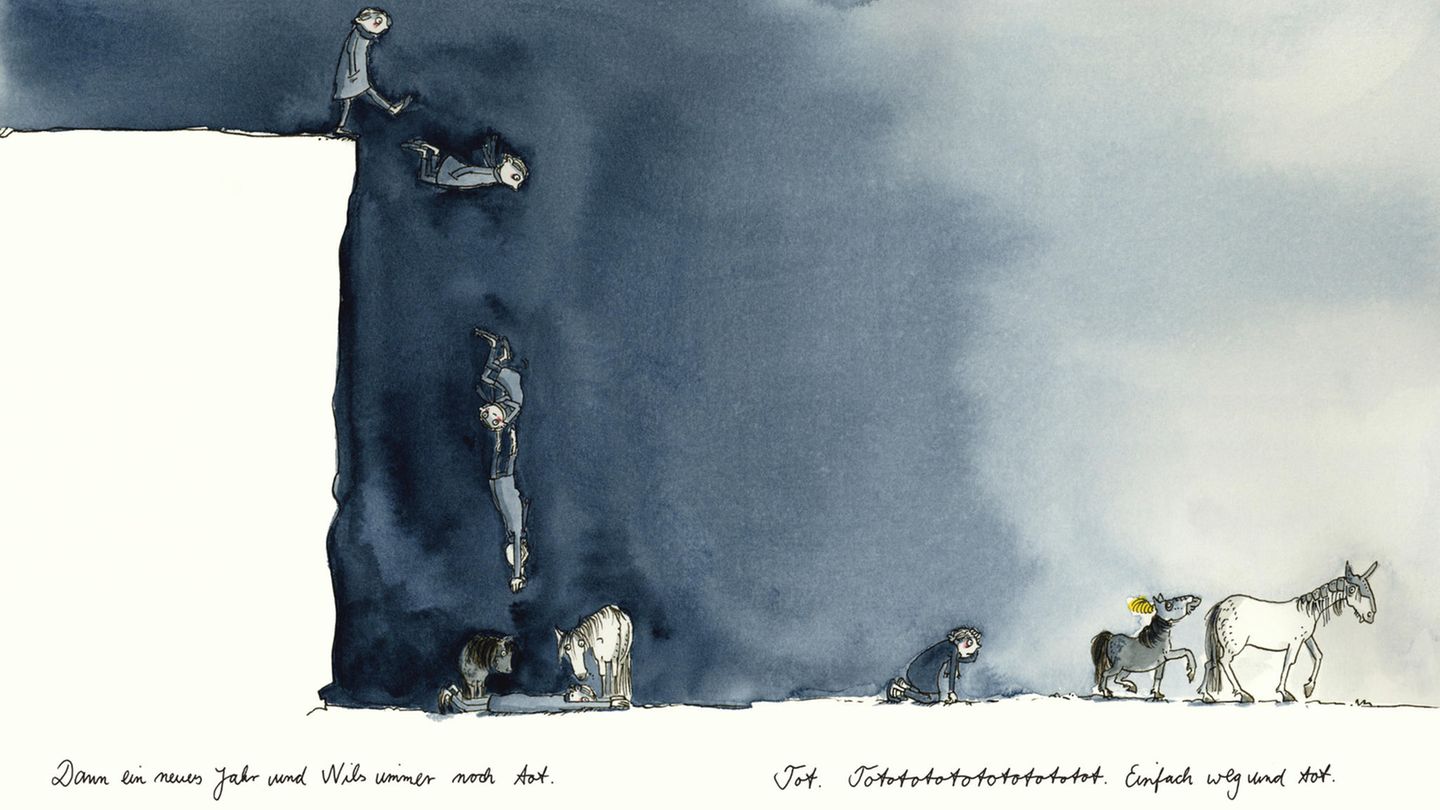 Interview: "Dann ein neues Jahr und Nils ist immer noch tot": Melanie Garanin verarbeitet in den Illustrationen von "Nils" den Tod ihres Sohnes "Dann ein neues Jahr und Nils ist immer noch tot": Melanie Garanin verarbeitet in den Illustrationen von "Nils" den Tod ihres Sohnes