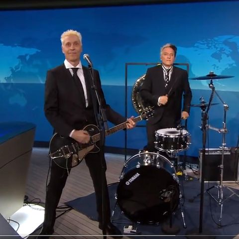 Die Ärzte im Hamburger Studio der Tagesthemen: Die Menschen, die in der Musikszene arbeiten, werden ignoriert"