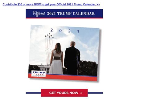 Trump Kalender