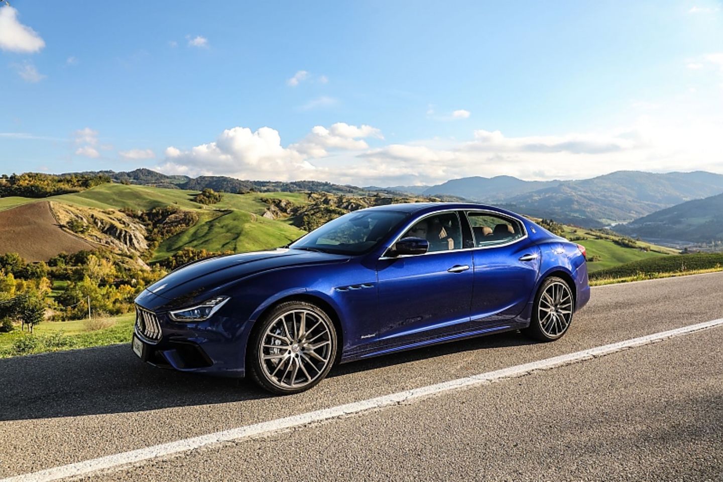 Der Maserati Ghibli Hybrid ist bis zu 255 km/h schnell