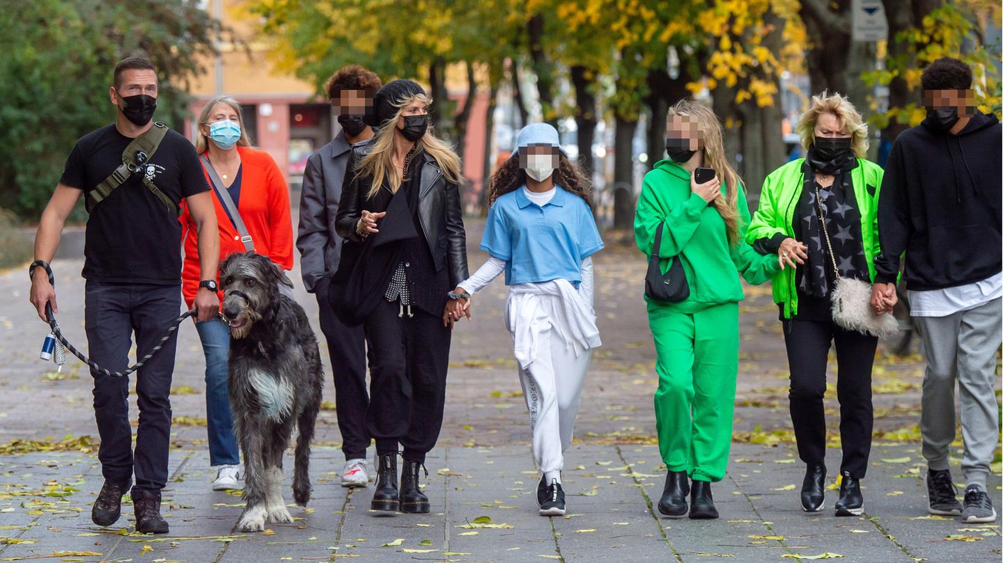 Heidi Klum in Berlin