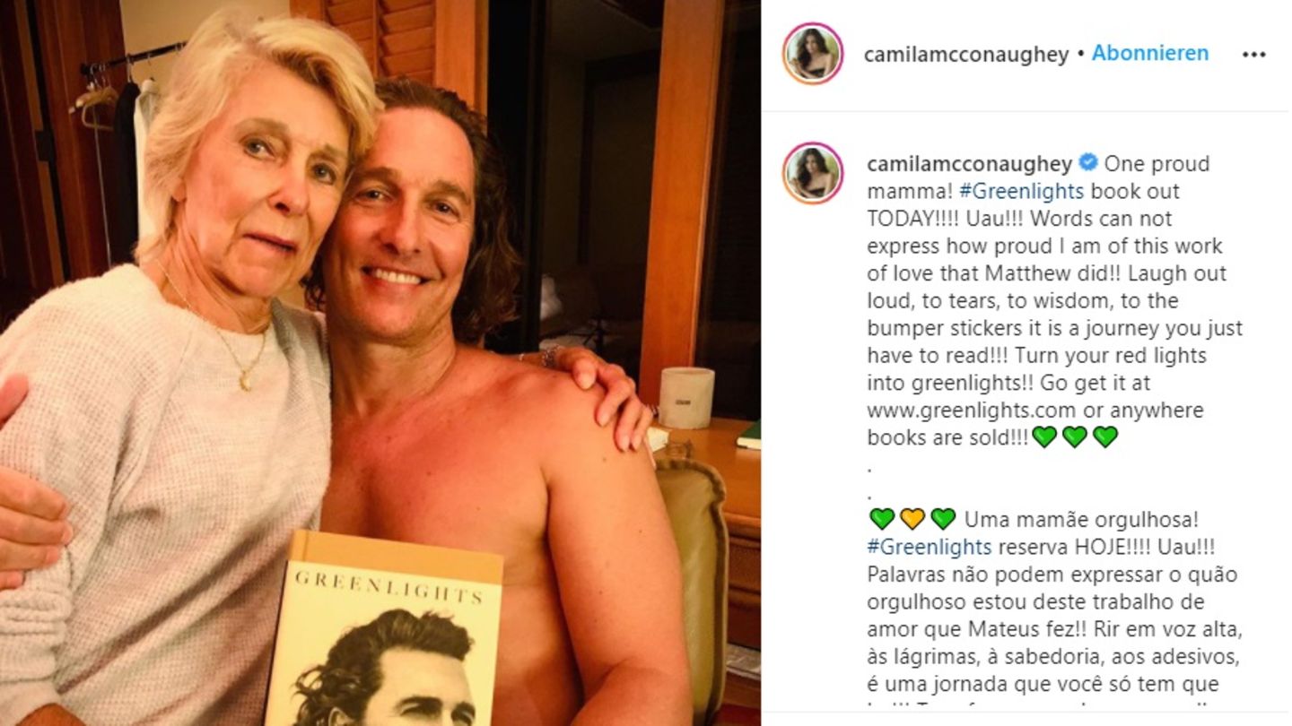 Matthew McConaughey und seine Mutter Kay