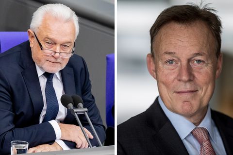Bundestagsvizepräsident Wolfgang Kubicki (l., FDP) und der verstorbene SPD-Politiker Thomas Oppermann