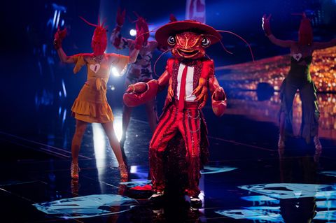 Der Hummer auf der Bühne der Prosieben-Show "The Masked Singer"