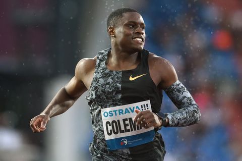 Der Favorit auf den Olympia-Sieg im Hundert-Meter-Sprint im nächsten Jahr ist vorerst gesperrt: Christian Coleman