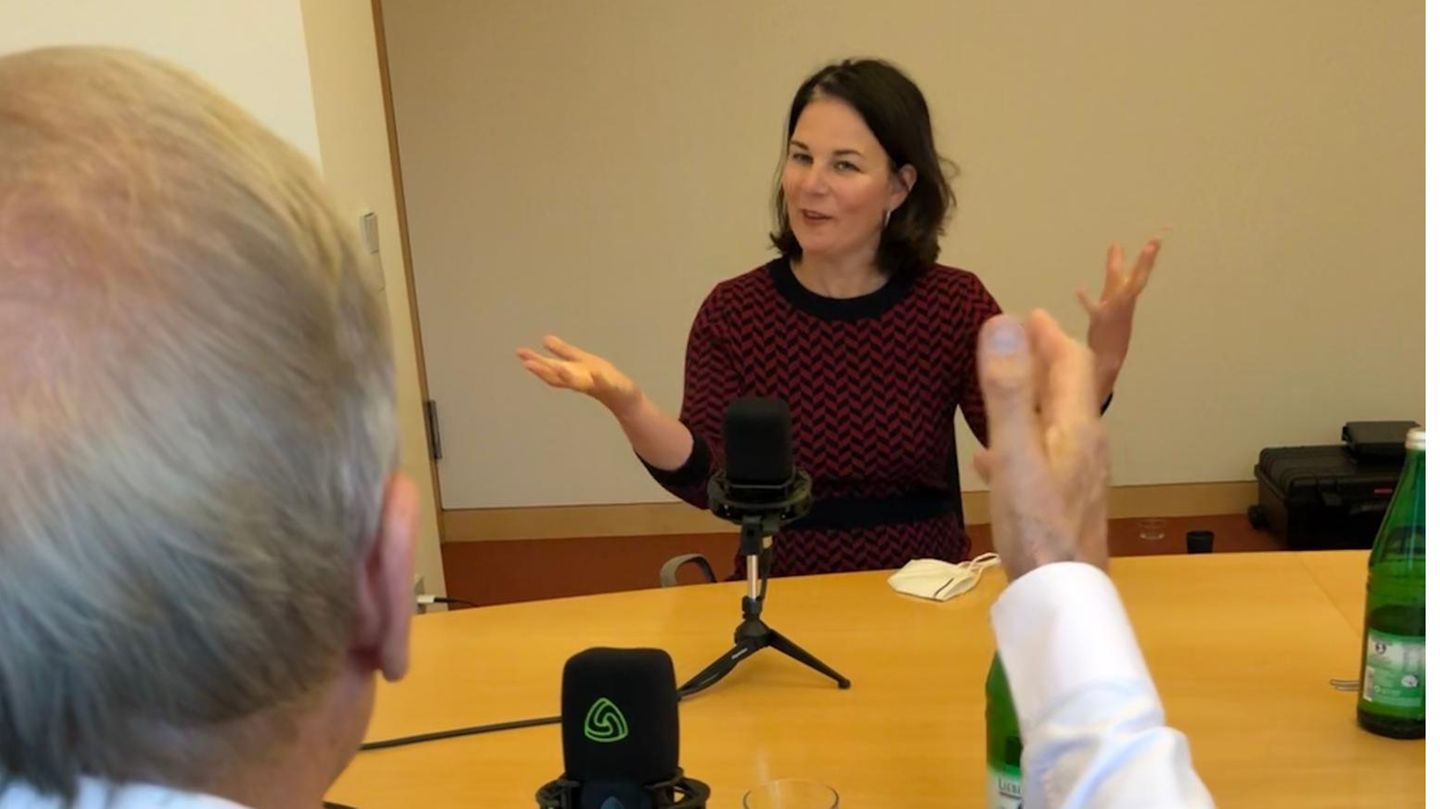 Ulrich Wickert im Gespräch mit Annalena Baerbock