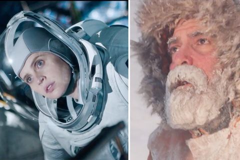 Szenen aus dem Film "The Midnight Sky" mit George Clooney.