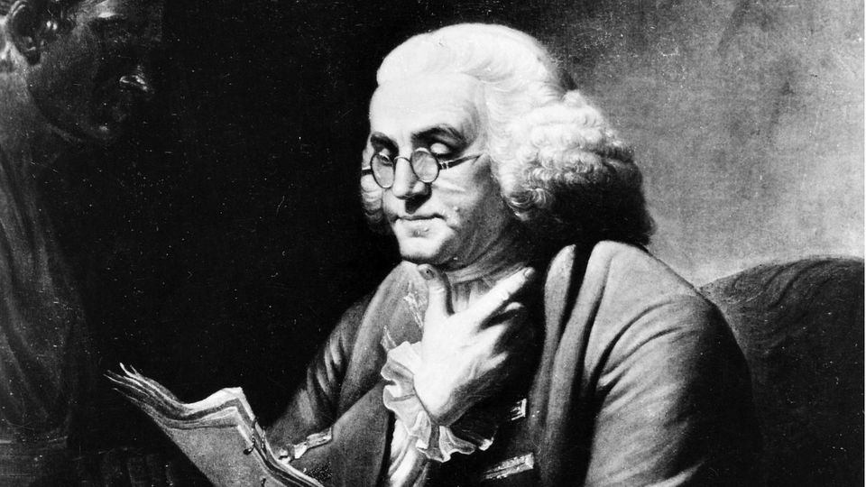 Gründung der USA: Er entwirft Blitzableiter, kartiert den Golfstrom – und hebt die USA aus der Taufe: Benjamin Franklin