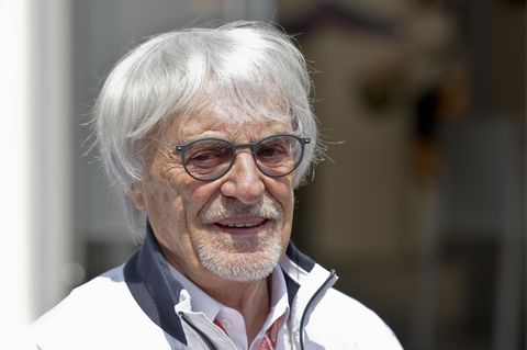 Bernie Ecclestone erfreut ist auch im höchsten Alter bester Gesundheit