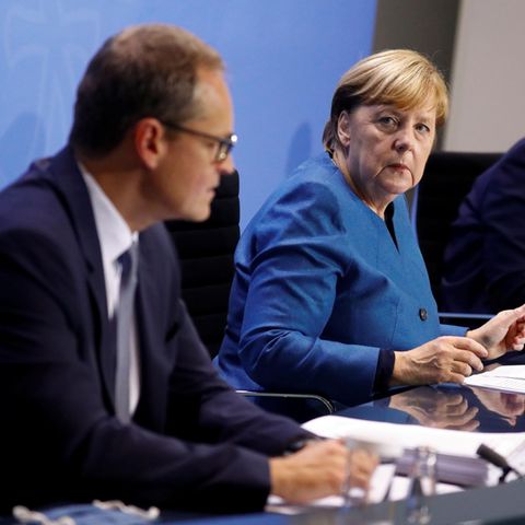 Müller, Merkel, Söder Corona-Beschlüsse