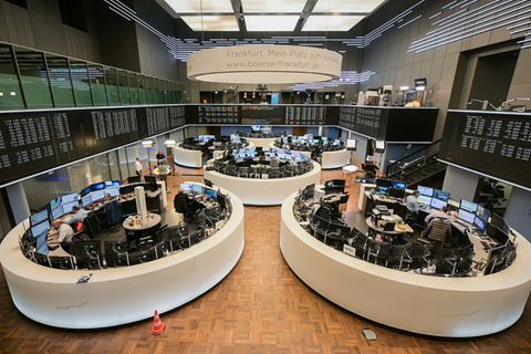 Die Börse in Frankfurt