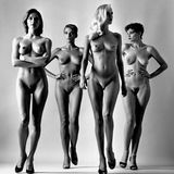 Sie kommen, naked, French "Vogue", Paris 1981