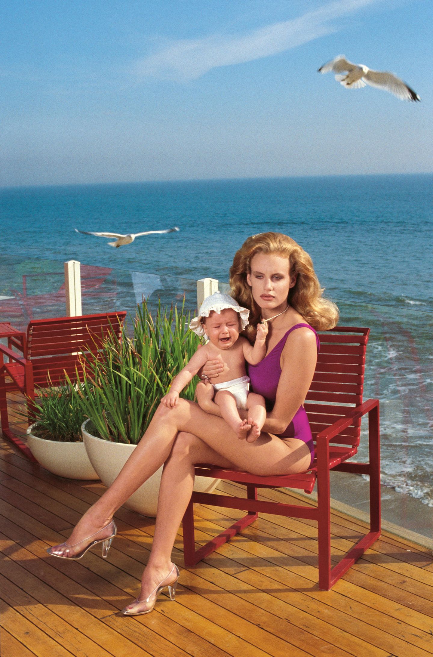 Daryl Hannah, Fashion, American "Vogue", Los Angeles, 1984