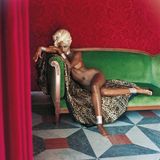 Iman, American "Vogue", Hotel Negresco, Nice, 1989