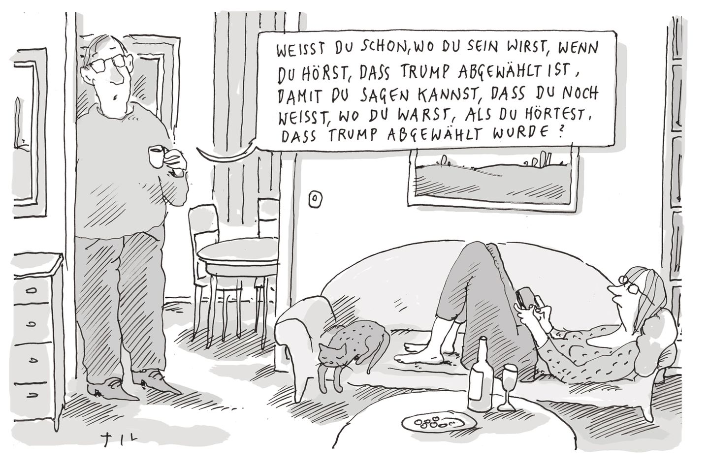 Til Mette: Cartoon der Woche