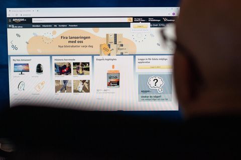 Schwedisch-sprachige Amazon-Website zum Launch