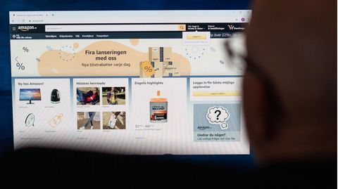 Schwedisch-sprachige Amazon-Website zum Launch