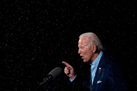 Fernduell in Florida: Biden teilt gegen Trump aus
