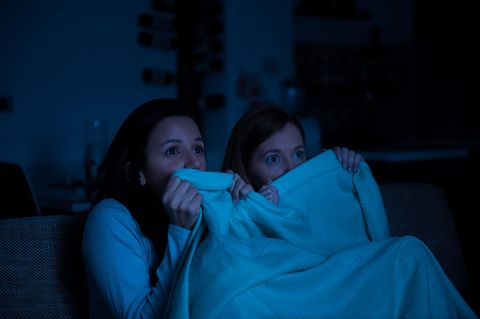 Horrorfilme sollte man am besten nicht alleine gucken