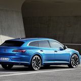 Der VW Arteon Shooting Brake 2.0 TDI ist bis zu 233 km/h schnell