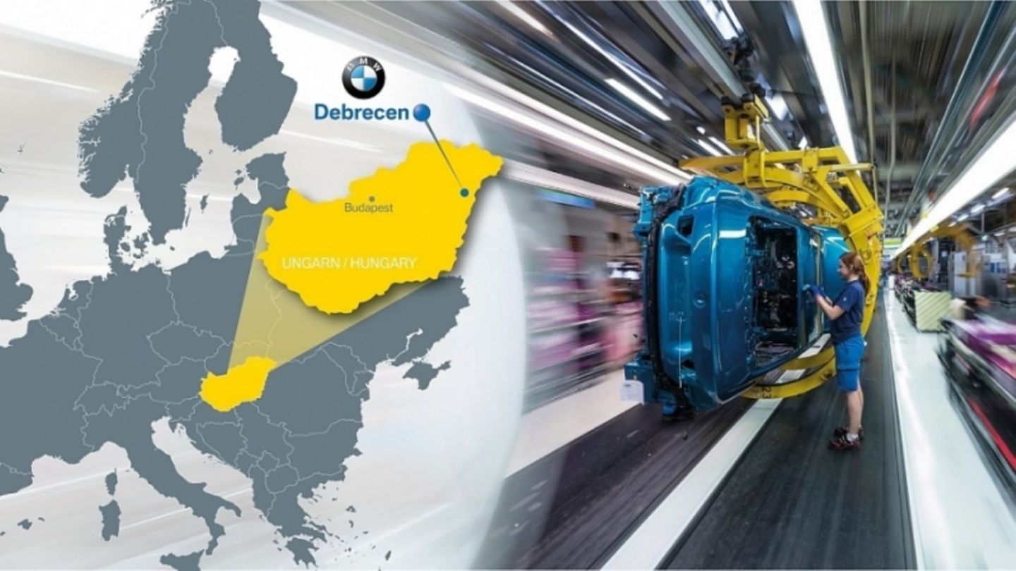 BMW Produktion im ostungarischen Debrecen