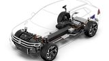 VW Hybrid Antriebseinheit mit 4Motion Allradantrieb