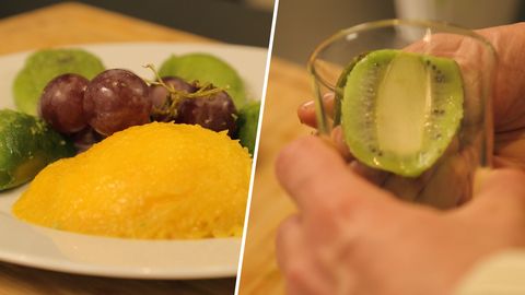Mango, Kiwi oder Avocado: Mit diesem Trick schälen Sie Früchte kinderleicht