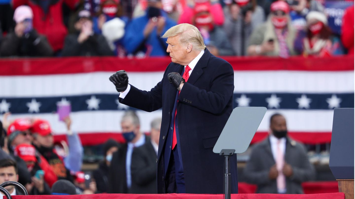 Die Wahrheit hinter den Zahlen: Die Umfragen sagen: Biden gewinnt. Doch Trumps Anhänger feixen schon siegesgewiss Die Wahrheit hinter den Zahlen: Die Umfragen sagen: Biden gewinnt. Doch Trumps Anhänger feixen schon siegesgewiss