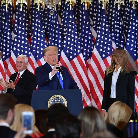 Donald Trump Auftritt nach Wahl