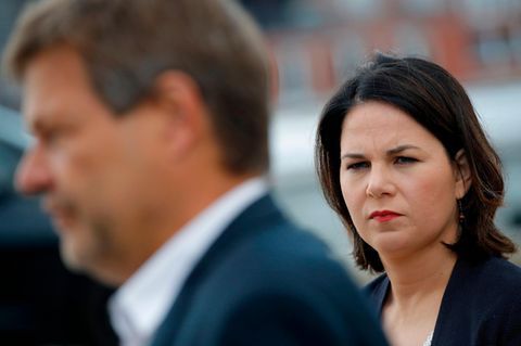 Nach der US-Wahl: Die Grünen-Spitze Annalena Baerbock und Robert Habeck