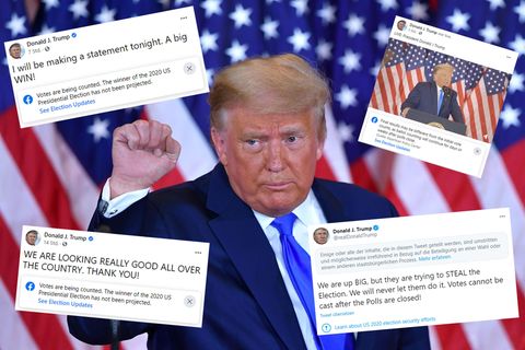 US-Wahl: Höchste Alarmstufe bei Facebook und Twitter