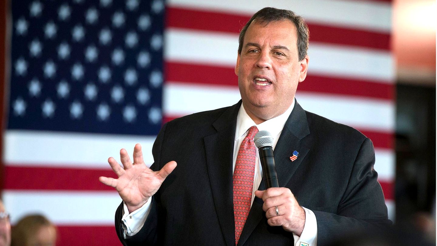 Der frühere republikanische Gouverneur von New Jersey, Chris Christie