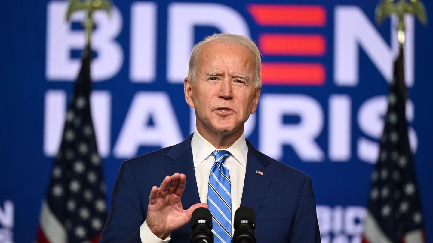 Joe Biden: "Wir werden die 270 Stimmen erreichen" Joe Biden: "Wir werden die 270 Stimmen erreichen"