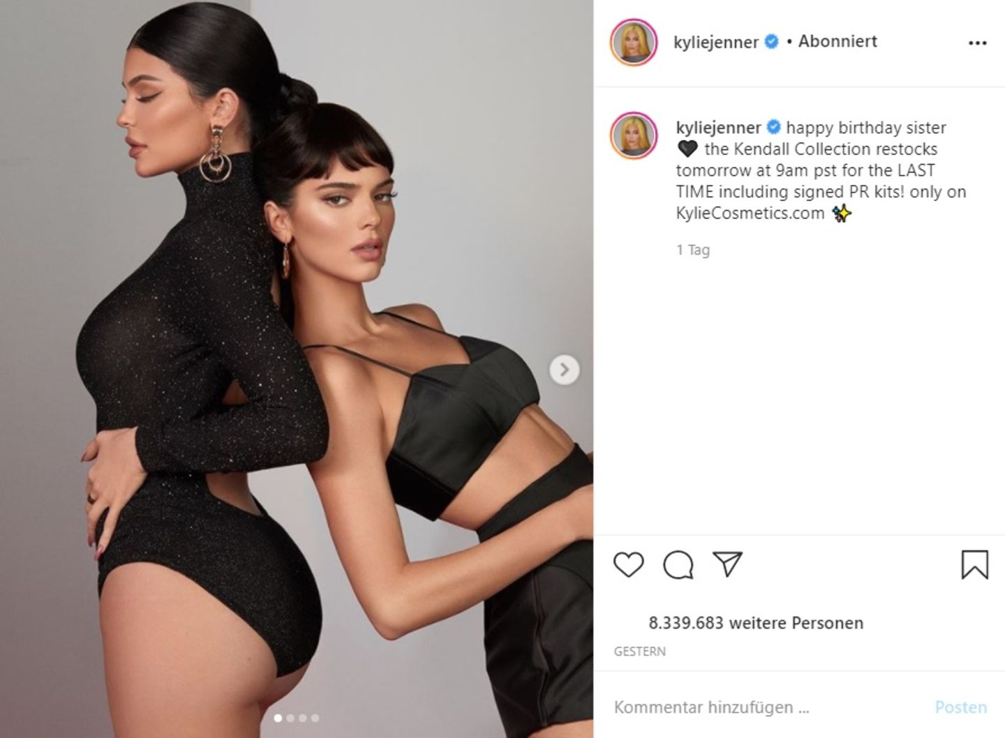 Kylie Jenner macht während der heißen Phase der US-Wahl Werbung