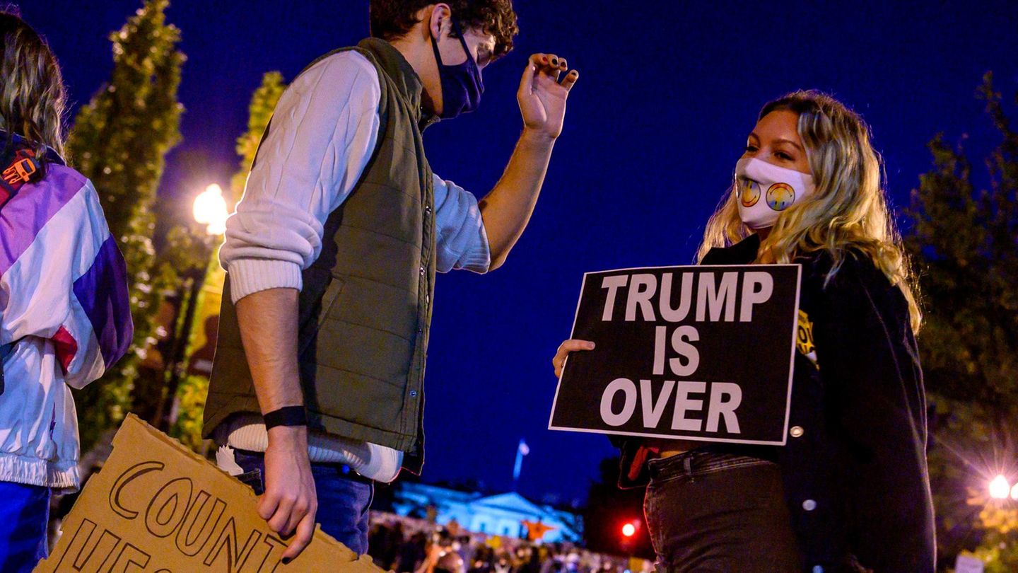 US-Wahl 2020 : Die Amerikaner haben gewählt, aber das Land bleibt gespalten