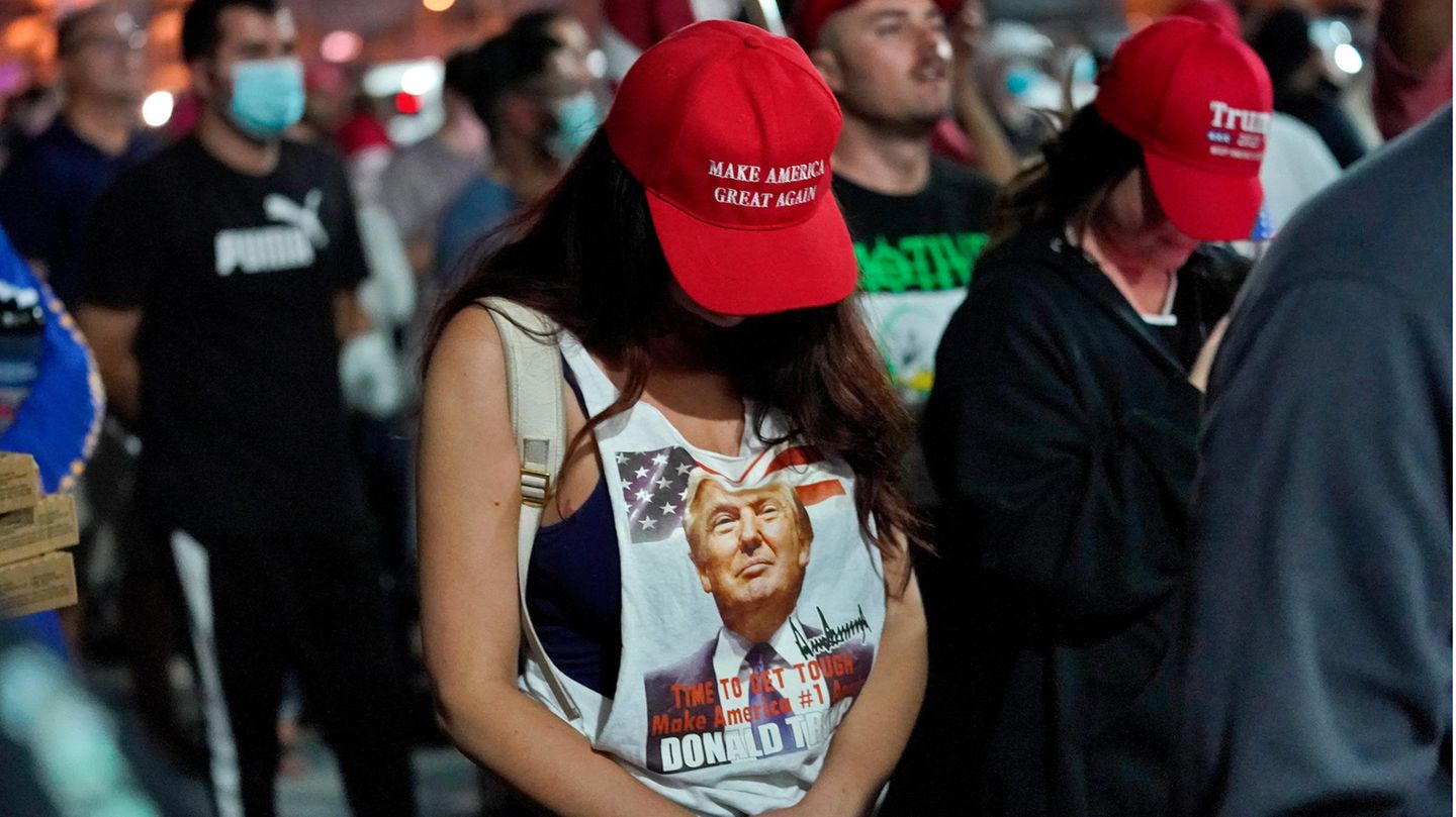 Trump-Anhänger in Maricopa County in Arizona